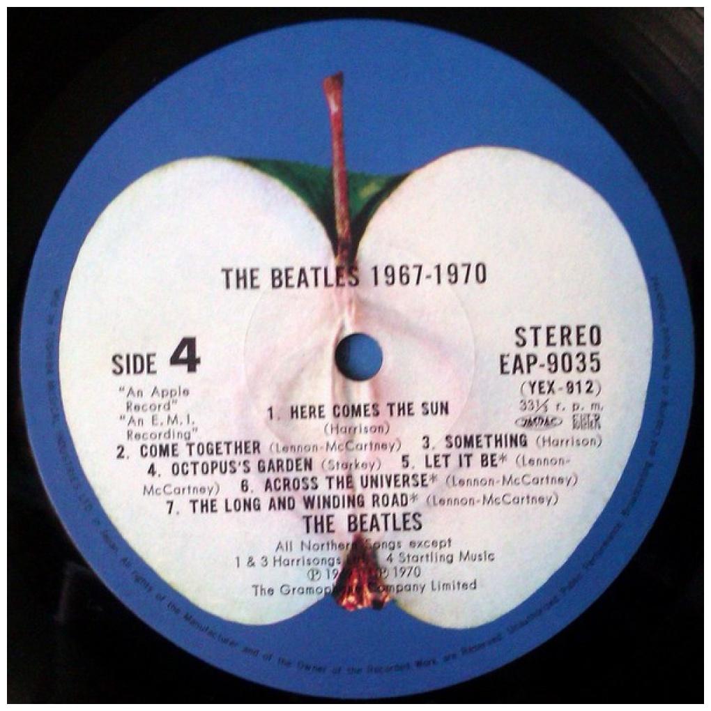 THE BEATLES - 1967-1970 (2LP) (JAPAN EDITION) (THE BLUE ALBUM) | VINILO USADO
