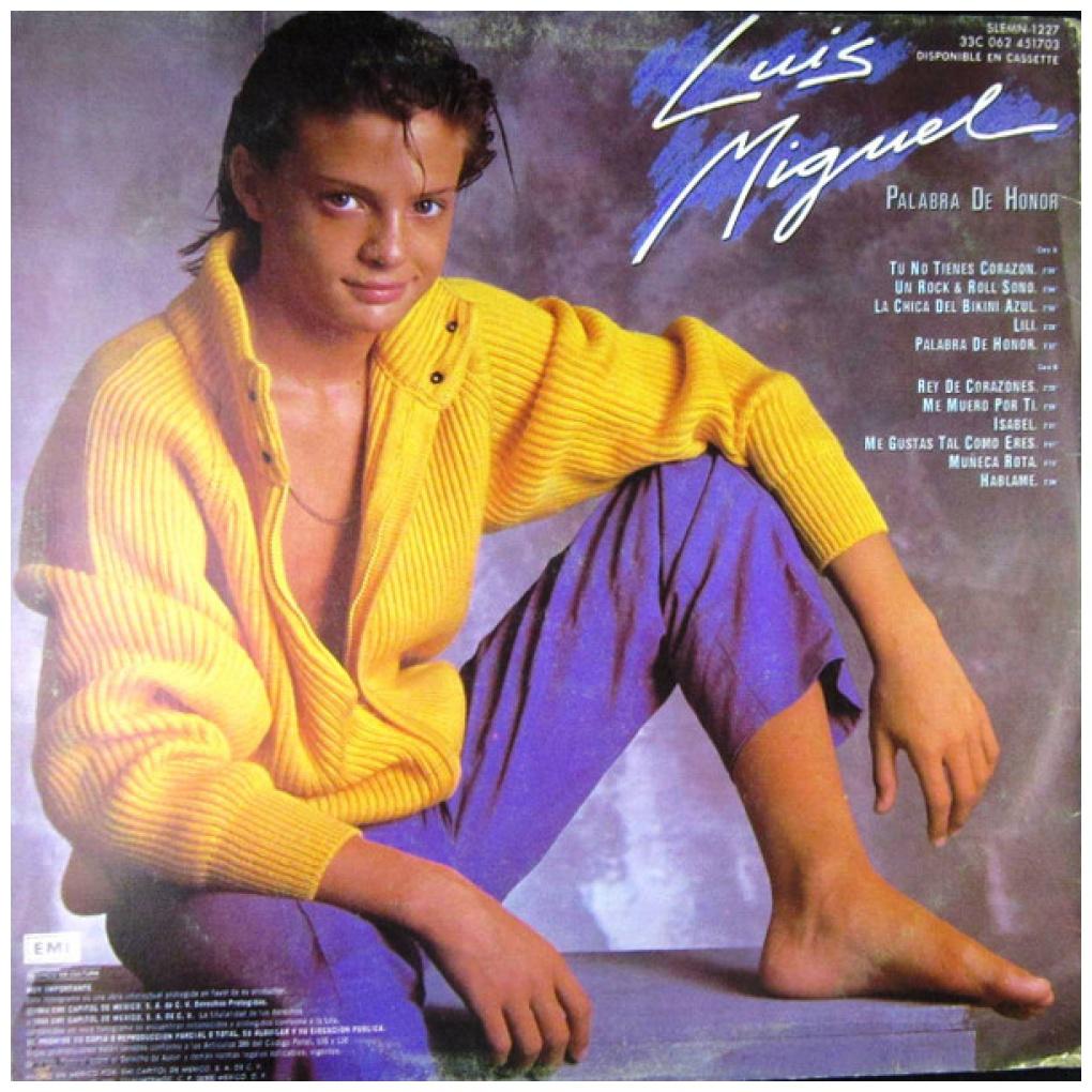 LUIS MIGUEL - PALABRA DE HONOR | VINILO USADO