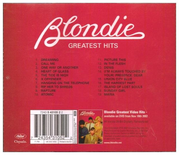 BLONDIE - GREATEST HITS | CD