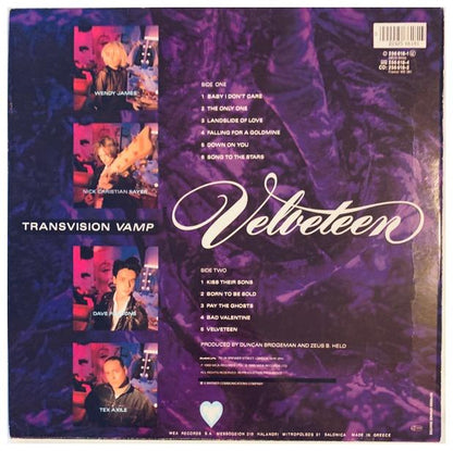 TRANSVISION VAMP - VELVETEEN | VINILO USADO