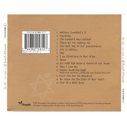 SINEAD O CONNOR - SO FAR...THE BEST Of | CD