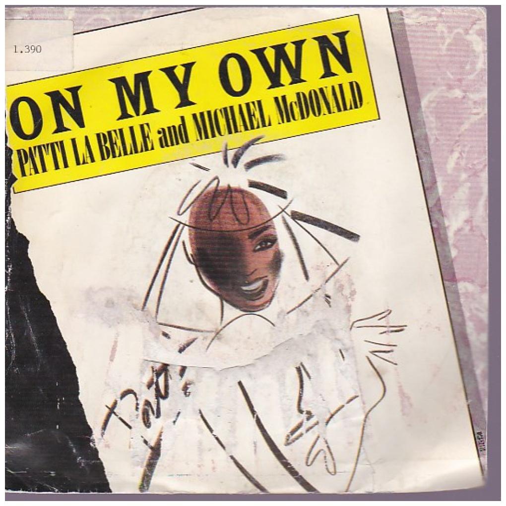 PATTI LABELLA AND MICHAEL McDONALD - ON MY OWN | 7" SINGLE USADO