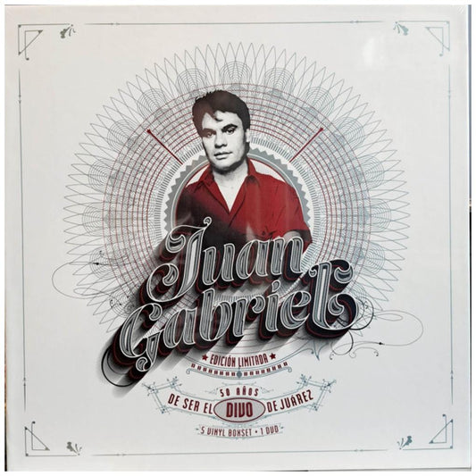 JUAN GABRIEL - 50 AÑOS DE SER EL DIVO DE JUAREZ (5LP+DVD) (LTD. EDITION) | VINILO