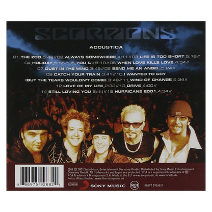 SCORPIONS - ACOUSTICA | CD