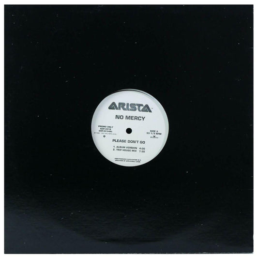 NO MERCY - PLEASE DON T GO  | 12" MAXI SINGLE USADO