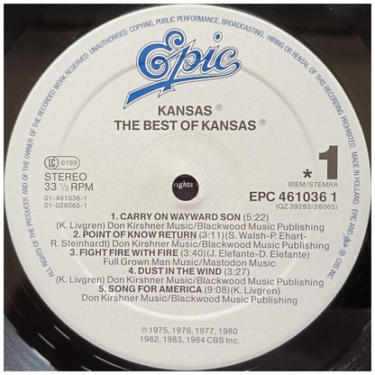 KANSAS - THE BEST | VINILO USADO