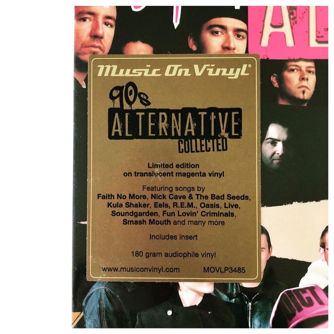 90 S ALTERNATIVE - COLLECTED (2LP)(MAGENTA VINYL) | VINILO