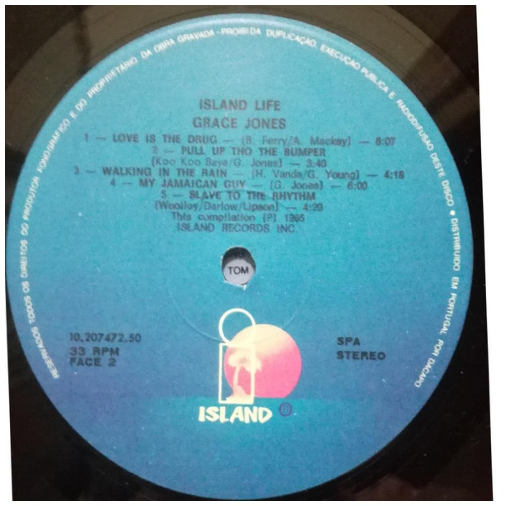 GRACE JONES - ISLAND LIFE | VINILO USADO
