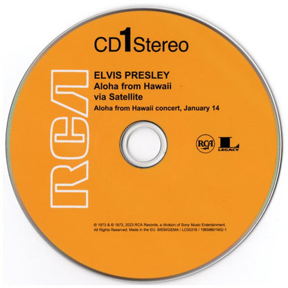 ELVIS PRESLEY  - ALOHA FROM HAWAI VIA SATELITE (3CD + 1 BLU-RAY BOX SET) | CD