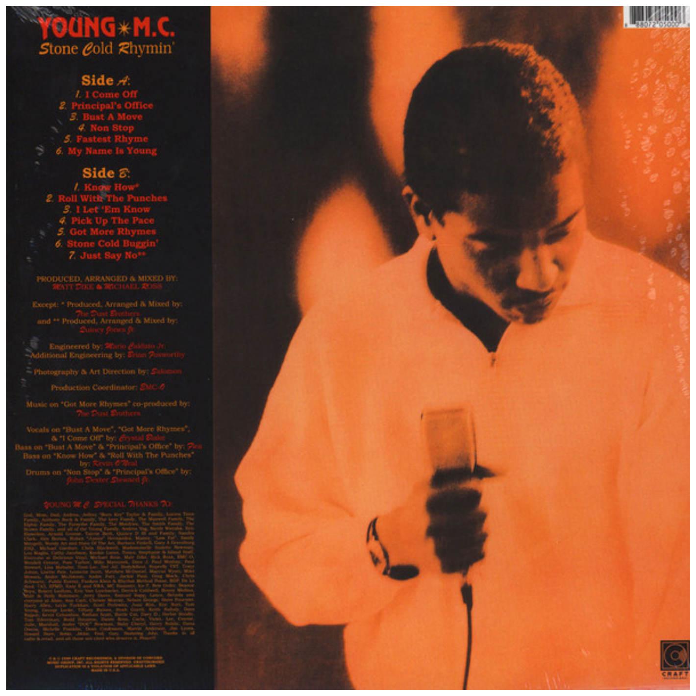 YOUNG MC - STONE COLD RHYMIN  | VINILO
