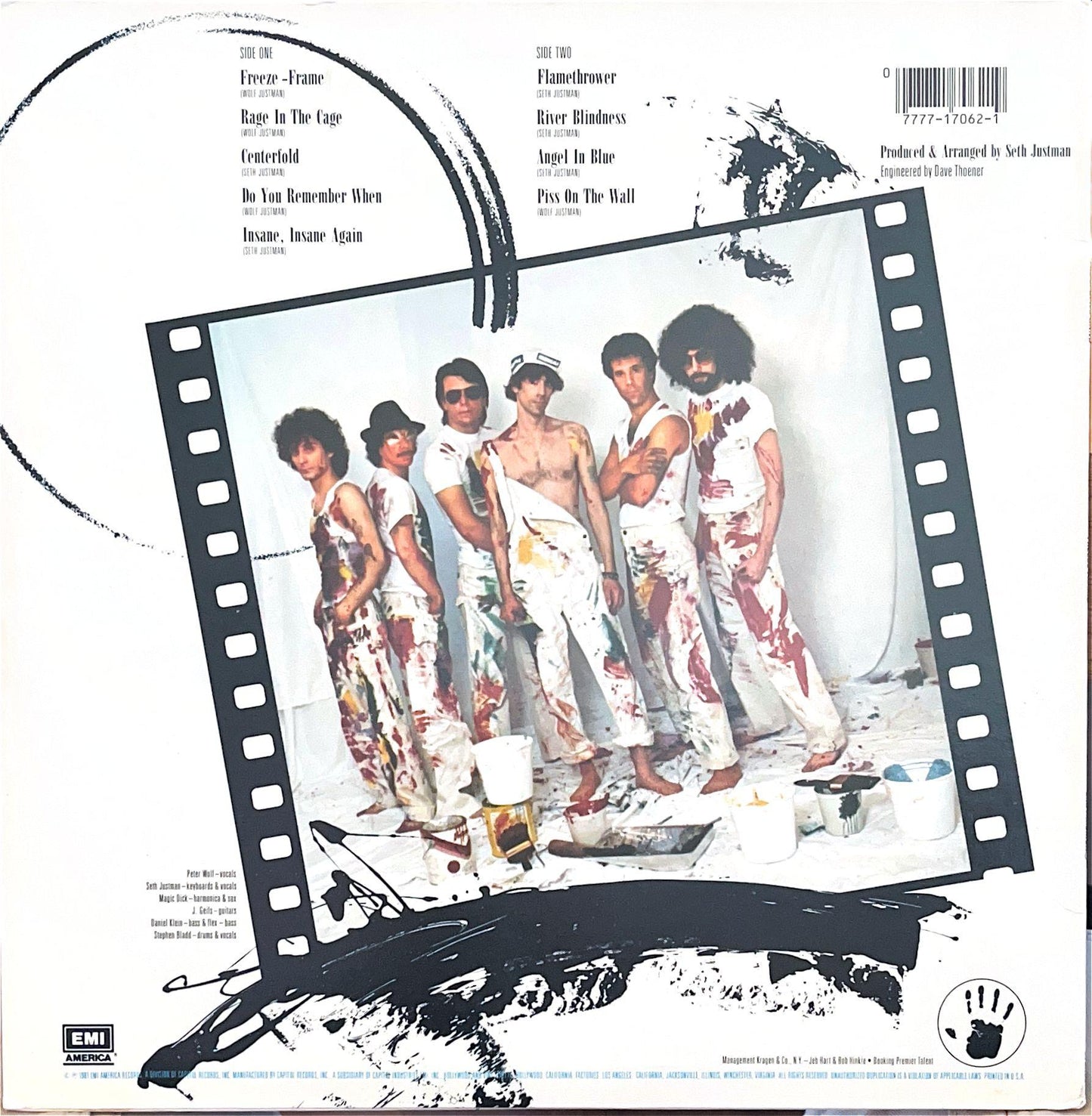 J. GEILS BAND - FREEZE FRAME | VINILO USADO