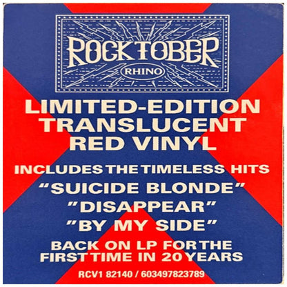 INXS - X (TRANSLUCENT RED VINYL) (ROCKTOBER) | VINILO