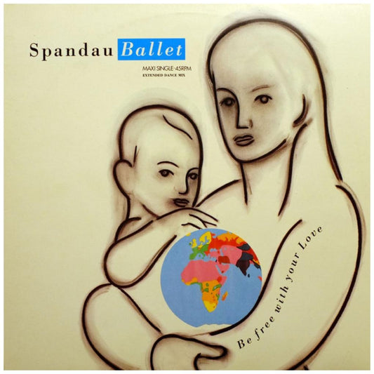 SPANDAU BALLET - BE FREE WITH YOUR LOVE | 12'' MAXI SINGLE USADO