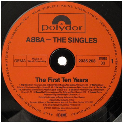ABBA - THE SINGLES (2LP) | VINILO USADO