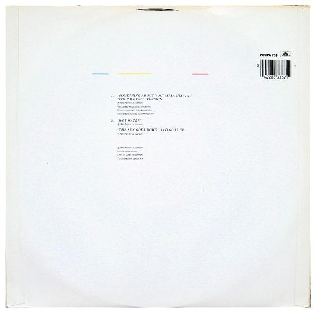 LEVEL 42 - SOMETHING ABOUT YOU (LIMITED EDITION) | 12" MAXI SINGLE USADO