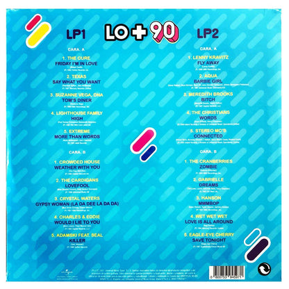 LO + DE LOS 90 - LO MEJOR DE LOS 90´S (2LP) | VINILO
