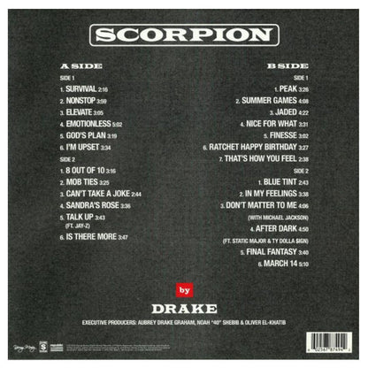 DRAKE - SCORPION (2LP) | VINILO