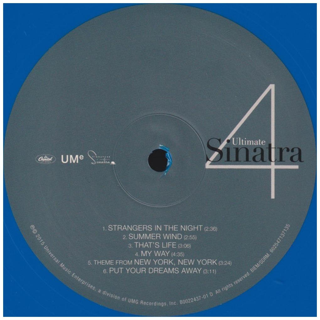 FRANK SINATRA - ULTIMATE SINATRA (2LP) (EXCLUSIVE BLUE VINYL) | VINILO
