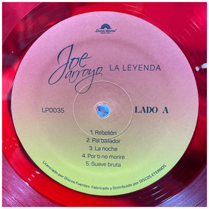 JOE ARROJO - LA LEYENDA: ANTOLOGIA (ORANGE VINYL) | VINILO