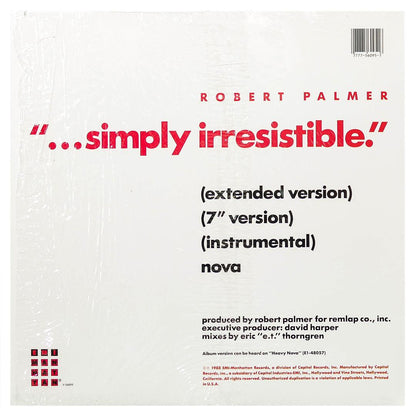 Robert Palmer - Simply Irresistible | 12" MAXI SINGLE USADO