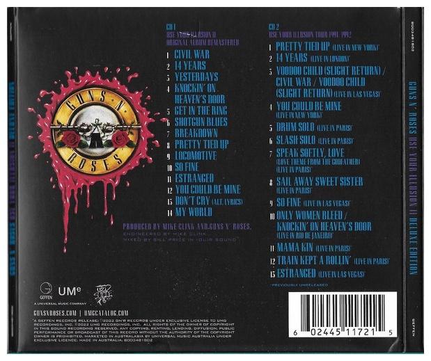 GUNS N  ROSES - USE YOUR ILLUSION II (2CD)(DIGIPACK) | CD