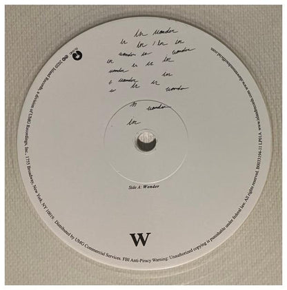 SHAWN MENDES - WONDER (WHITE TRANSPARENT) | 12   MAXI SINGLE USADO