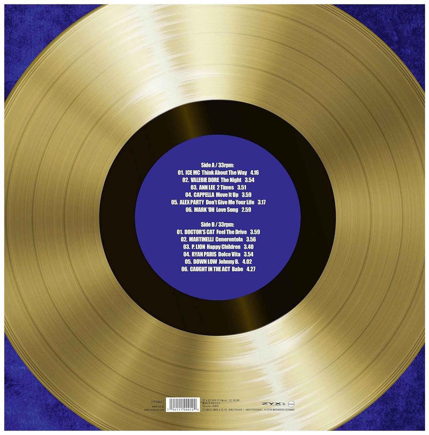 GOLDEN CHART HITS OF THE 80S & 90S - VOL.2 | VINILO