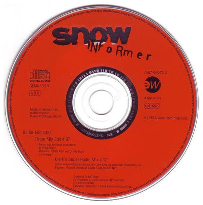 SNOW - INFORMER | CD SINGLE USADO