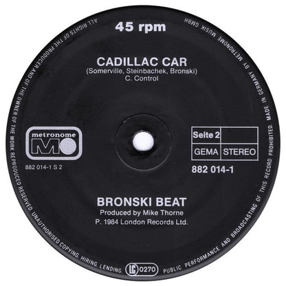 BRONSKI BEAT - WHY? | 12" MAXI SINGLE VINILO USADO