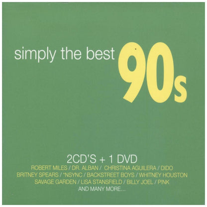 SIMPLY THE BEST 90's - VARIOUS ARTIST (2CD+DVD) | CD