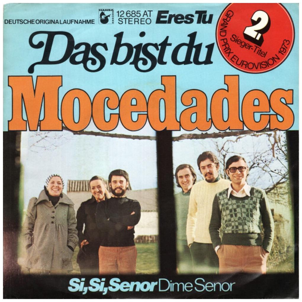 MOCEDADES - DAS BIST DU (ERES TU) | 7" SINGLE USADO