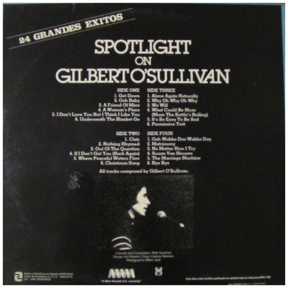 GILBERT O'SULLIVAN - SPOTLIGHT ON: 24 GRANDES EXITOS (2LP) | VINILO USADO