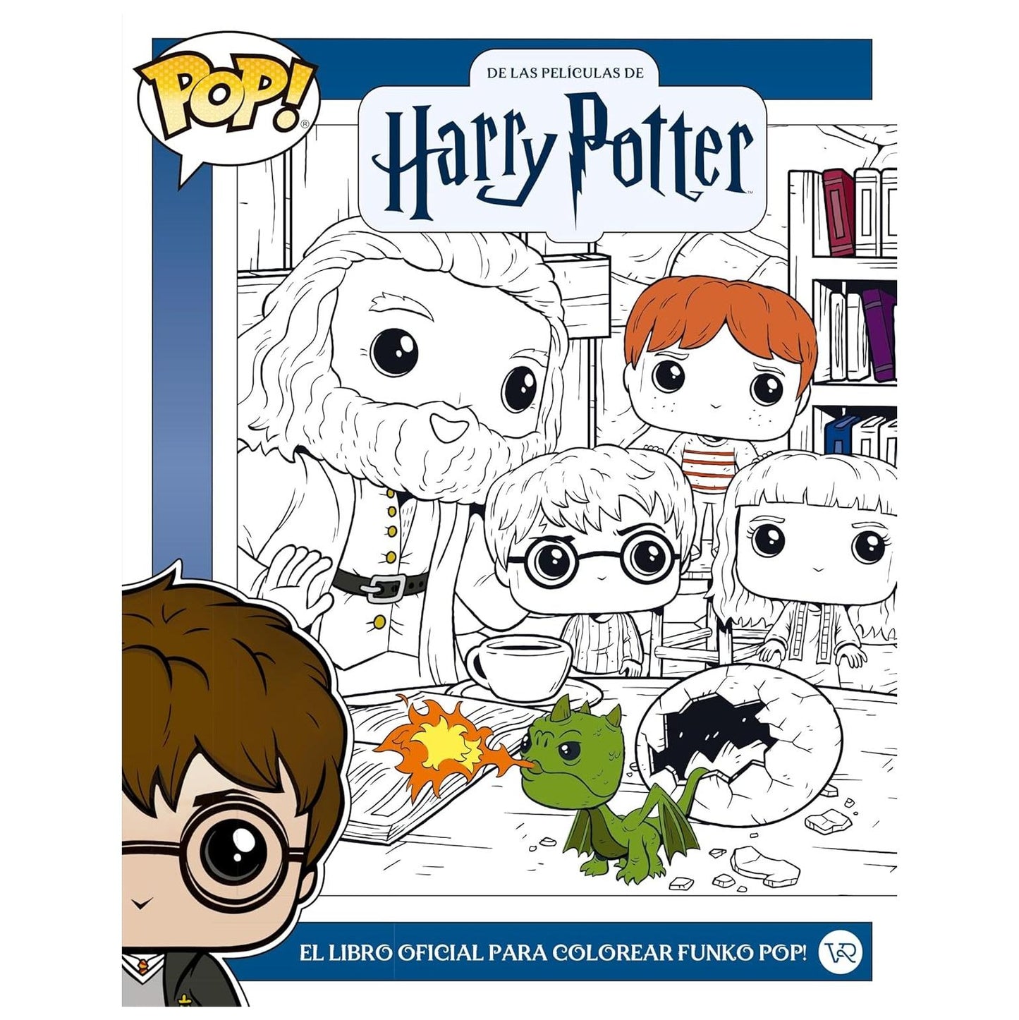 HARRY POTTER - EL LIBRO OFICIAL PARA COLOREAR FUNKO POP (RÚSTICA) - INSGHT EDITIONS | LIBRO