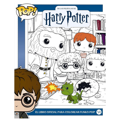 HARRY POTTER - EL LIBRO OFICIAL PARA COLOREAR FUNKO POP (RÚSTICA) - INSGHT EDITIONS | LIBRO