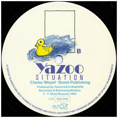 YAZOO - NOBODY'S DIARY/SITUATION | 12'' MAXI SINGLE USADO