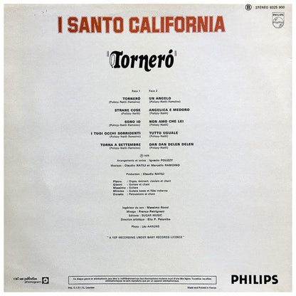 I SANTO CALIFORNIA - TORNERO | VINILO USADO
