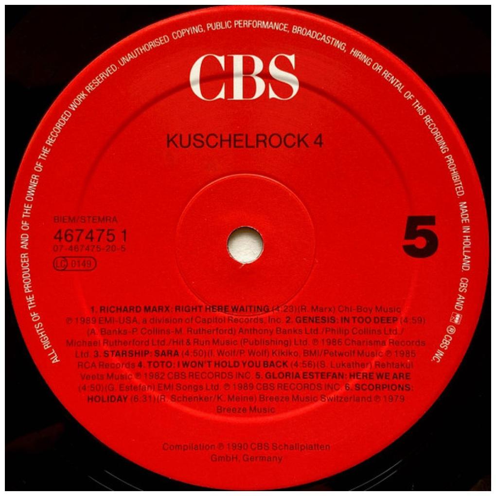 KUSCHELROCK 4 - VARIOUS ARTISTS (3LP) | VINILO USADO
