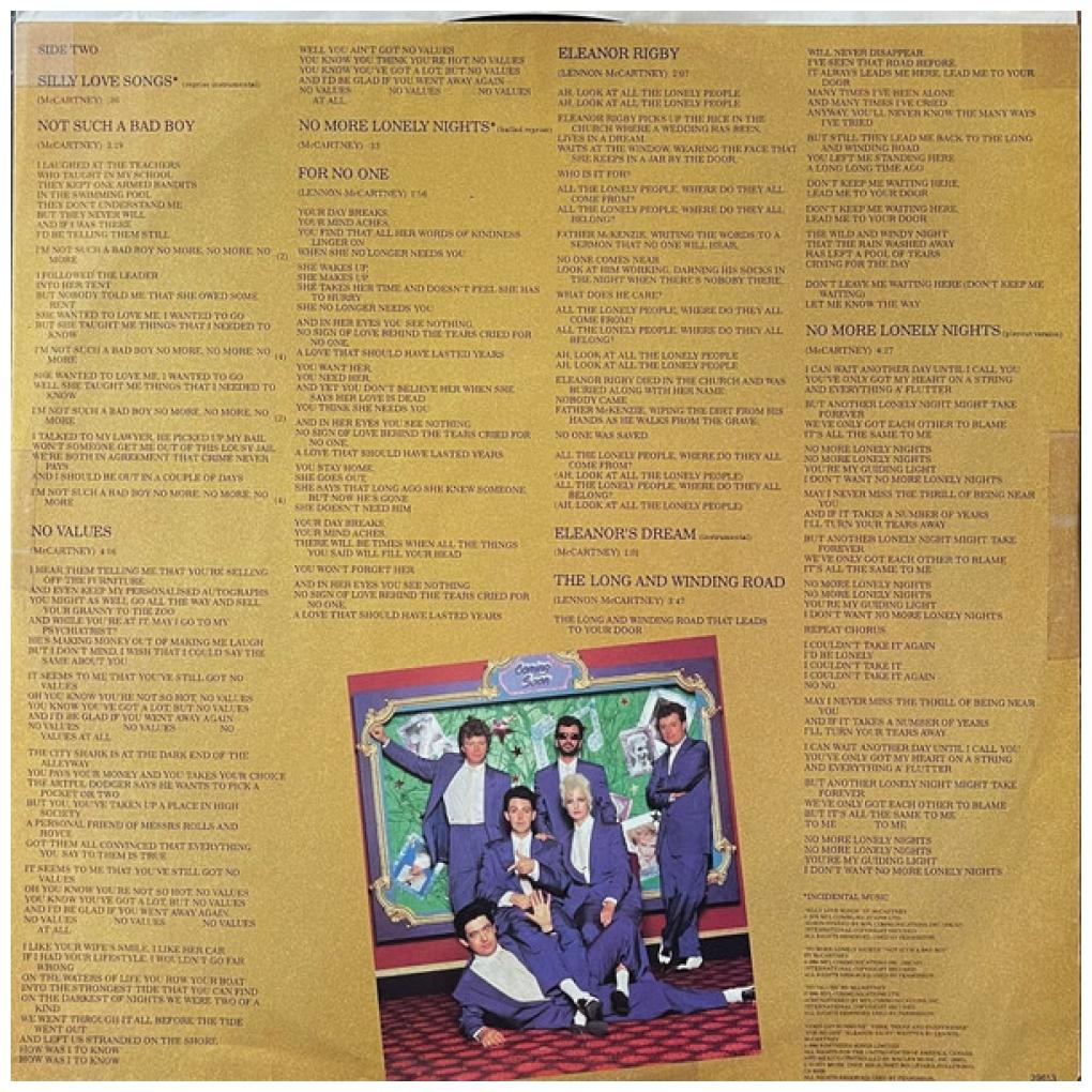PAUL McCARTNEY - GIVE ME REGARDS TO BROAD STREET | VINILO USADO