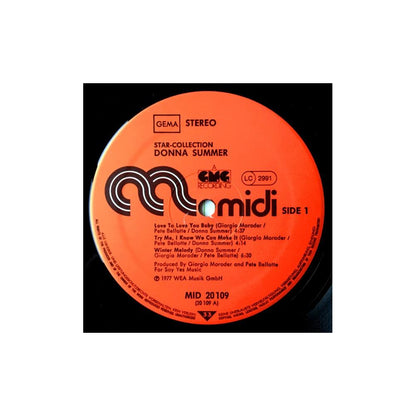 DONNA SUMMER - STAR-COLLECTION  | VINILO USADO