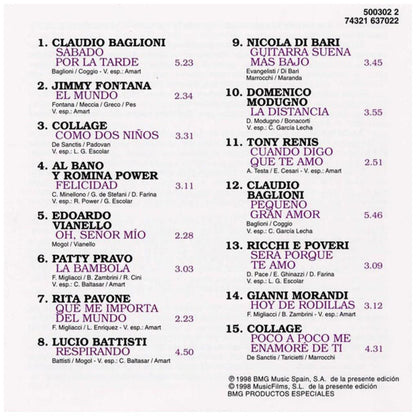 VARIOS - ITALIA NUESTRA 2 | CD USADO