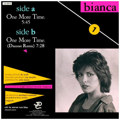 BIANCA - ONE MORE TIME | 12'' MAXI SINGLE USADO