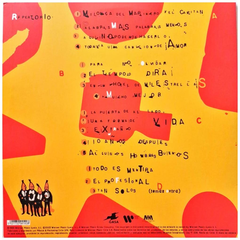 LOS RODRIGUEZ - PALABRAS MAS PALABRAS MENOS (2LP) | VINILO
