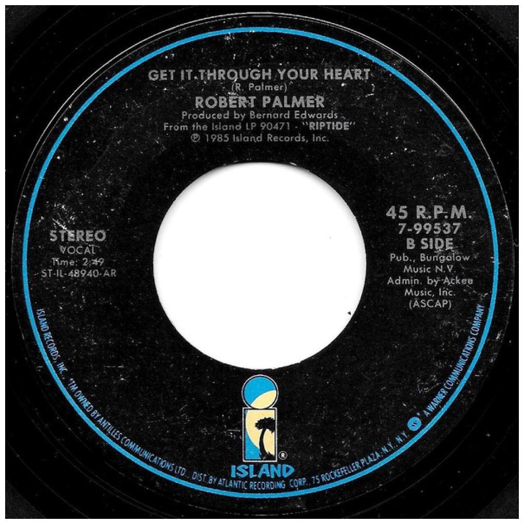 ROBERT PALMER - I DIDN'T MEAN TO TURN YOU ON | 7" SINGLE USADO