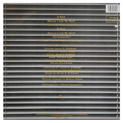 EURYTHMICS - WOULD I LIKE TO YOU | 12" MAXI SINGLE USADO
