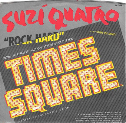 SUZI QUATRO - ROCK HARD | 7" SINGLE VINILO USADO
