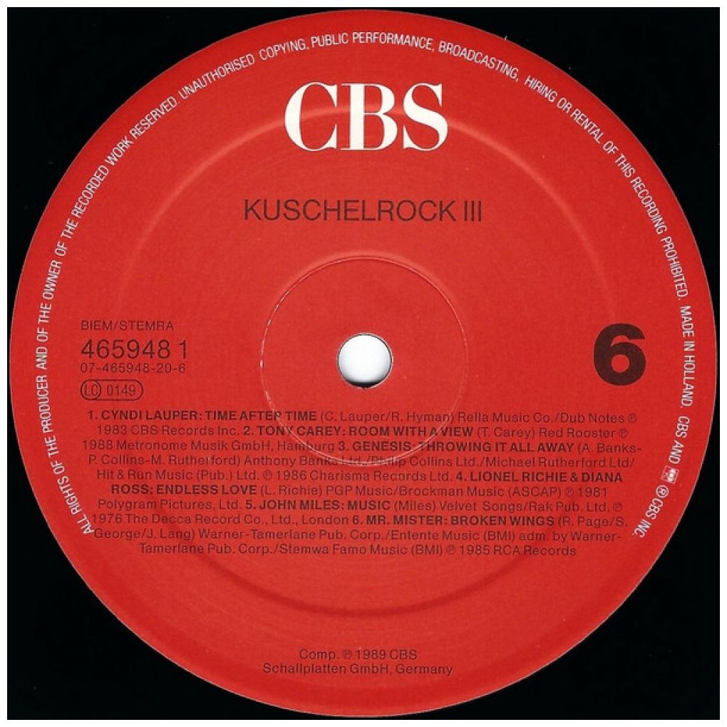 KUSCHELROCK 3 - VARIOUS ARTISTS (3LP) | VINILO USADO