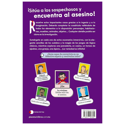MURDOKU: 80 ACERTIJOS DE LÓGICA Y ASESINATOS (TAPA RÚSTICA) - MANUEL GARAND | LIBRO