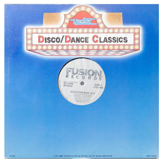 PATRICK COWLEY - MEGATRON MAN | 12" MAXI SINGLE USADO