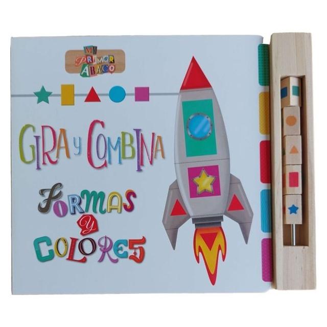 MI PRIMER ÁBACO - GIRA Y COMBINA FORMAS Y COLORES (DURA) - SUZANNE FOSSEY | LIBRO