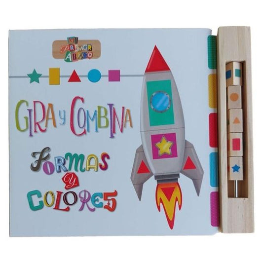 MI PRIMER ÁBACO - GIRA Y COMBINA FORMAS Y COLORES (DURA) - SUZANNE FOSSEY | LIBRO
